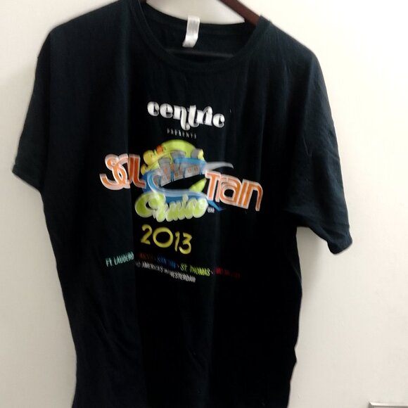 Gildan Softstyle, Centric Soul Train Cruise 2013, Adult/Man's Short Sleeved Top - Picture 1 of 6